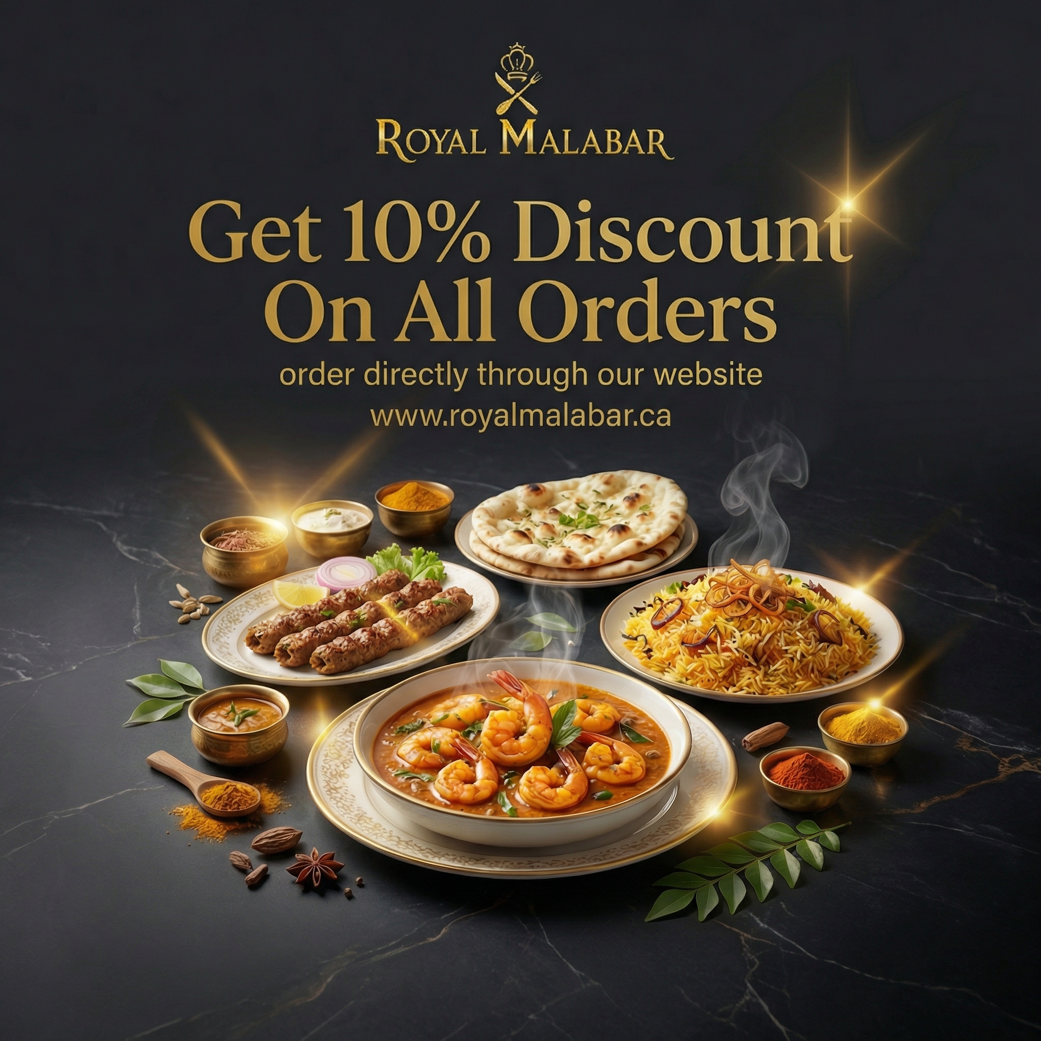 Special Offer - Royal Malabar Fine Dine in Indian Cuisine